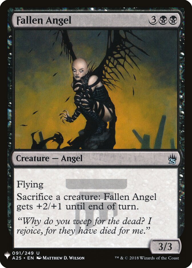 Anjo Caído / Fallen Angel - Magic: The Gathering - MoxLand