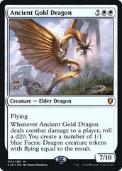 Dragão de Ouro Ancião / Ancient Gold Dragon - Magic: The Gathering - MoxLand