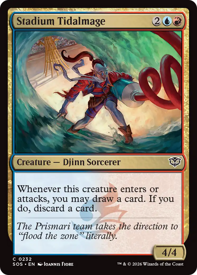Stadium Tidalmage - Magic: The Gathering - MoxLand