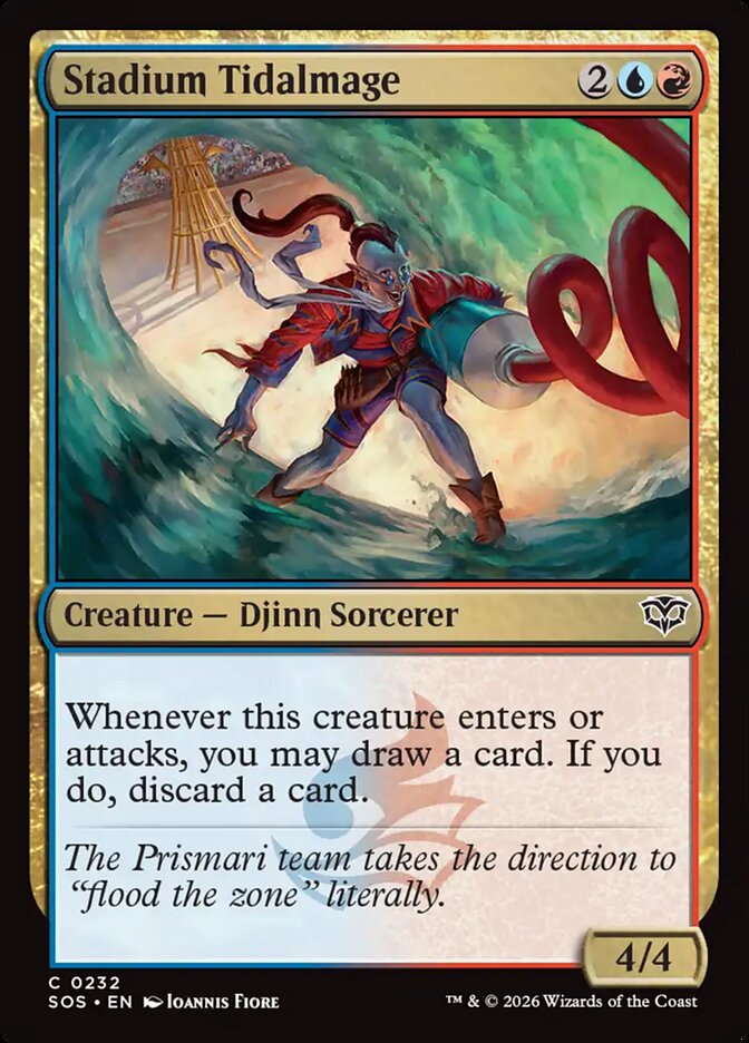 Stadium Tidalmage - Magic: The Gathering - MoxLand
