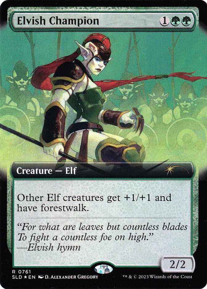 Campeão Élfico / Elvish Champion - Magic: The Gathering - MoxLand