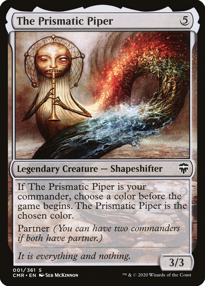 O Flautista Prismático / The Prismatic Piper - Magic: The Gathering - MoxLand