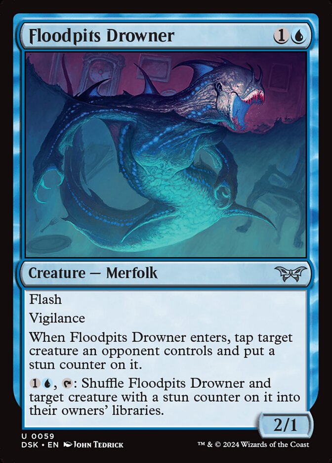 Afogador dos Poços Inundados / Floodpits Drowner - Magic: The Gathering - MoxLand