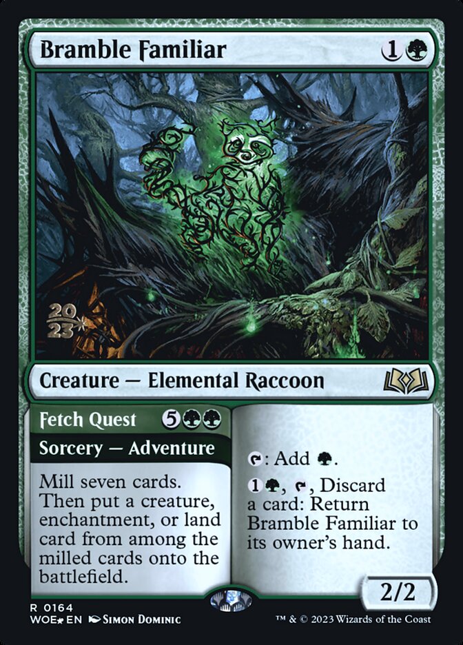 Familiar da Sarça / Bramble Familiar - Magic: The Gathering - MoxLand