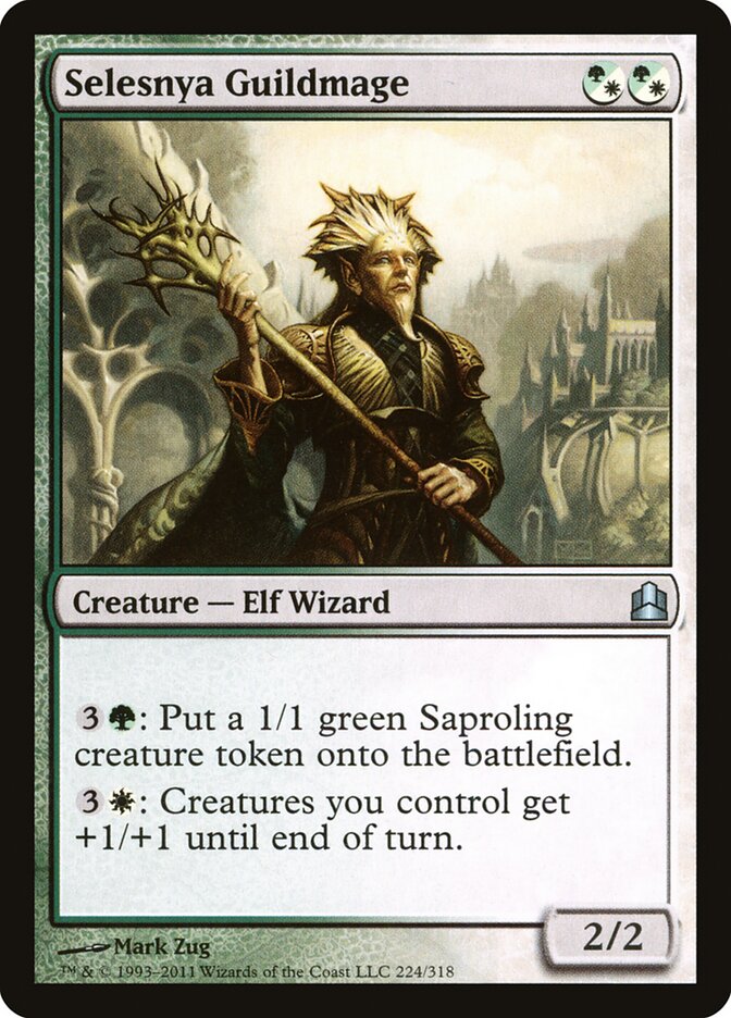 Mago da Guilda Selesnya / Selesnya Guildmage - Magic: The Gathering - MoxLand