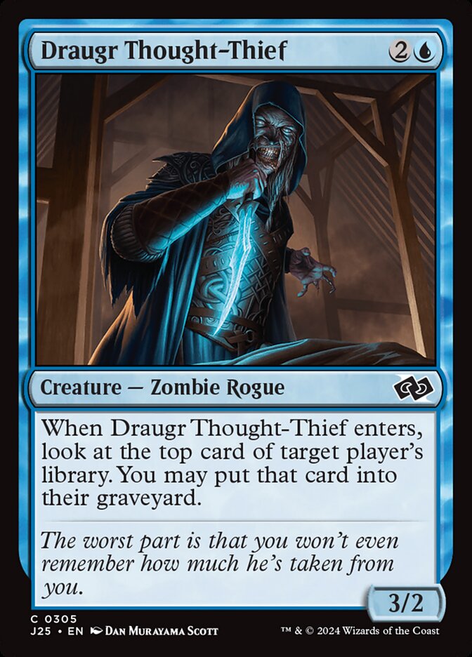 Ladrão de Pensamentos Draugr / Draugr Thought-Thief - Magic: The Gathering - MoxLand