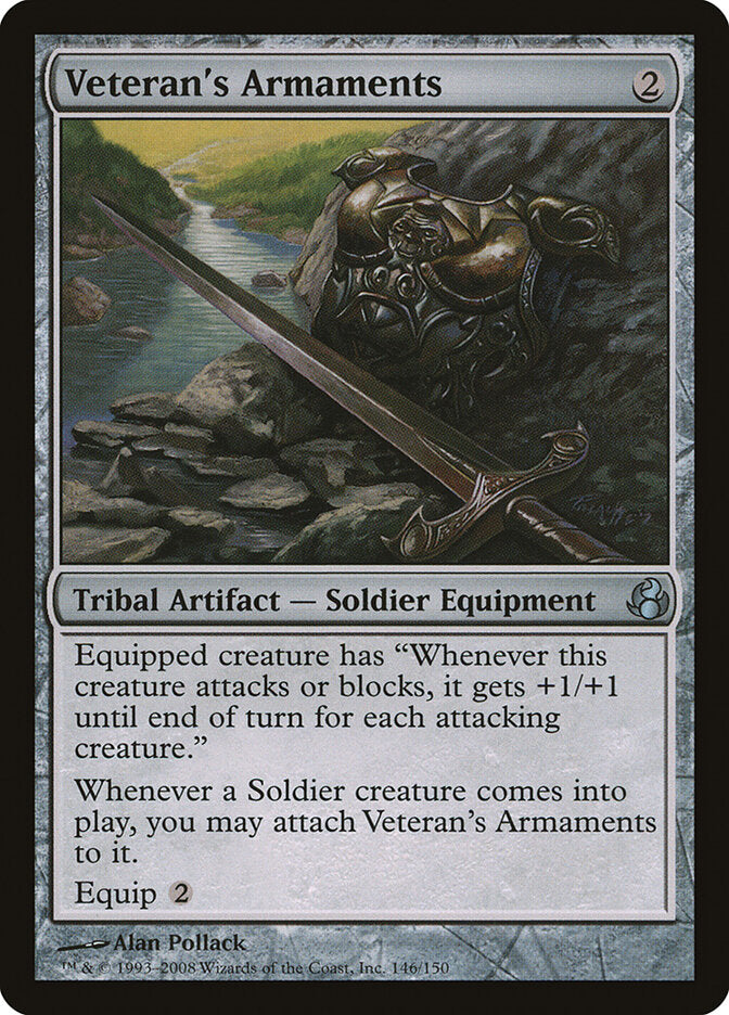 Armamentos do Veterano / Veteran's Armaments - Magic: The Gathering - MoxLand