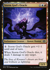 Oráculo do Deus da Tempestade / Storm God's Oracle - Magic: The Gathering - MoxLand