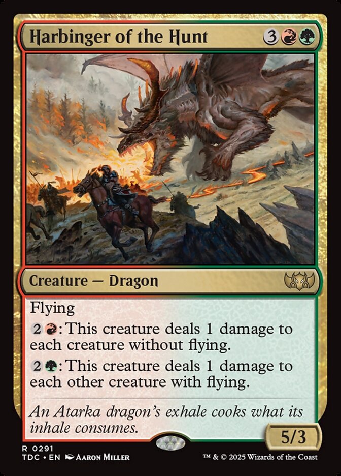 Anunciador da Caçada / Harbinger of the Hunt - Magic: The Gathering - MoxLand