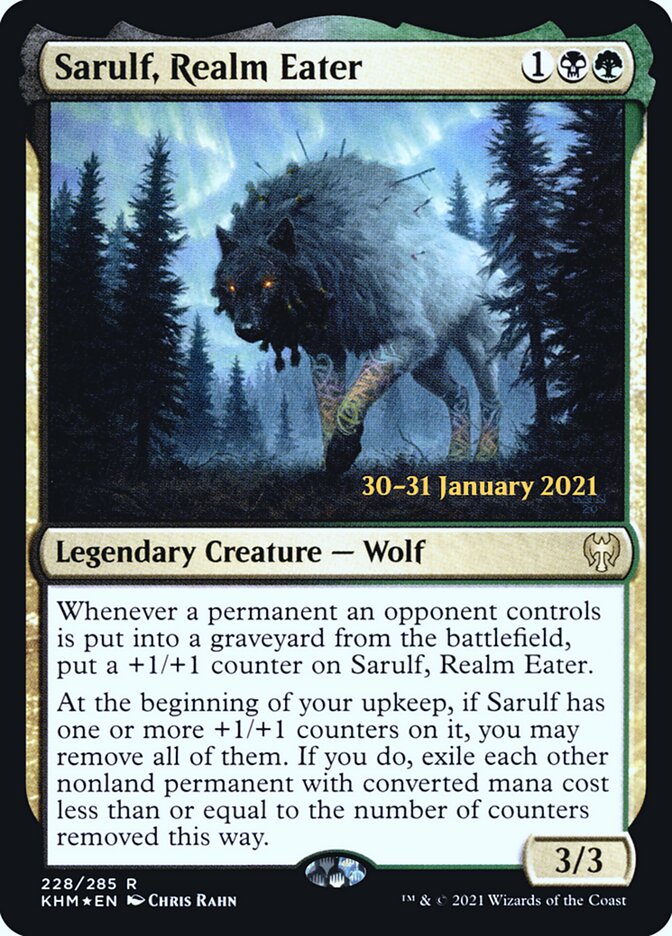 Sarulf, Devorador de Reinos / Sarulf, Realm Eater - Magic: The Gathering - MoxLand