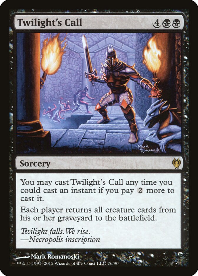 Chamado do Crepúsculo / Twilight's Call - Magic: The Gathering - MoxLand