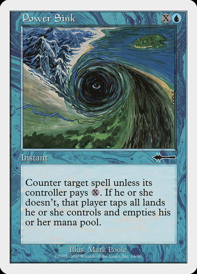 Sorvedouro de Mana / Power Sink - Magic: The Gathering - MoxLand