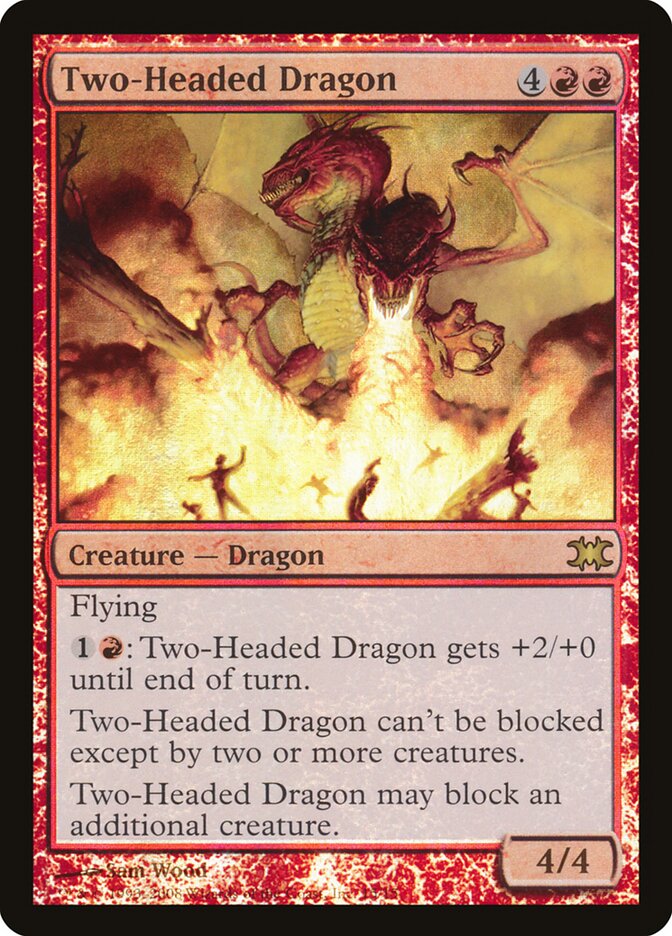 Dragão de Duas Cabeças / Two-Headed Dragon - Magic: The Gathering - MoxLand