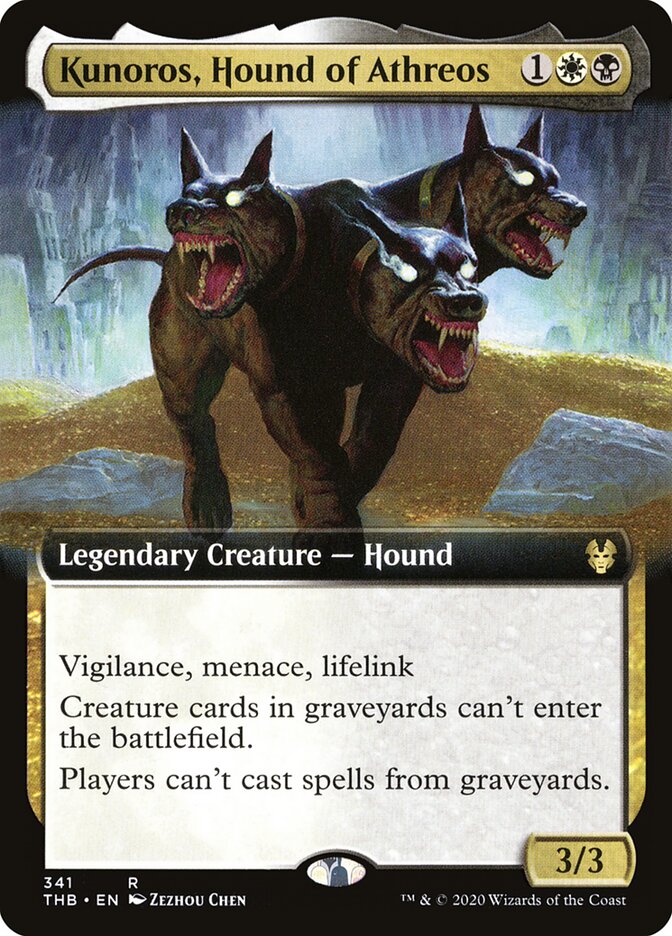 Cunoro, Sabujo de Atreos / Kunoros, Hound of Athreos - Magic: The Gathering - MoxLand