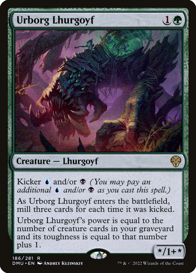 Lhurgoyf de Urborg / Urborg Lhurgoyf - Magic: The Gathering - MoxLand