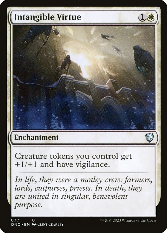 Virtude Intangível / Intangible Virtue - Magic: The Gathering - MoxLand