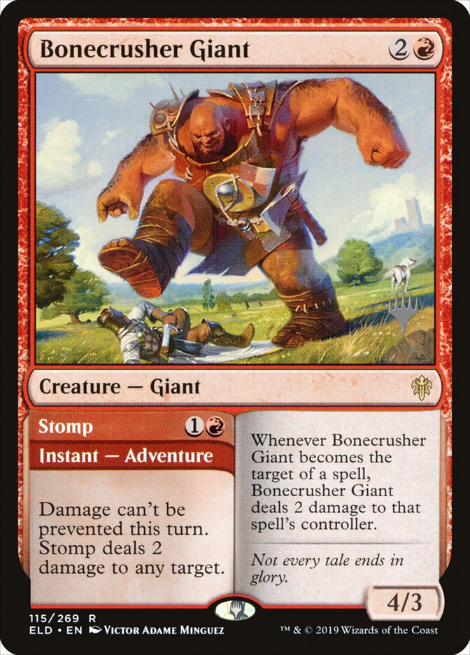 Gigante Esmaga-ossos / Bonecrusher Giant - Magic: The Gathering - MoxLand