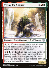 Svella, Moldadora de Gelo / Svella, Ice Shaper - Magic: The Gathering - MoxLand
