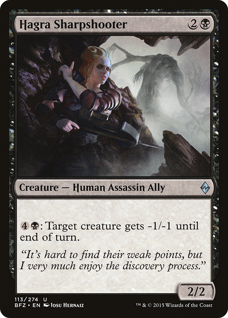 Atiradora de Elite de Hagra / Hagra Sharpshooter - Magic: The Gathering - MoxLand