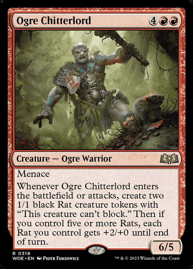 Ogro Senhor dos Chiadores / Ogre Chitterlord - Magic: The Gathering - MoxLand