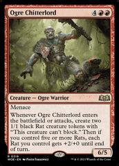 Ogro Senhor dos Chiadores / Ogre Chitterlord - Magic: The Gathering - MoxLand