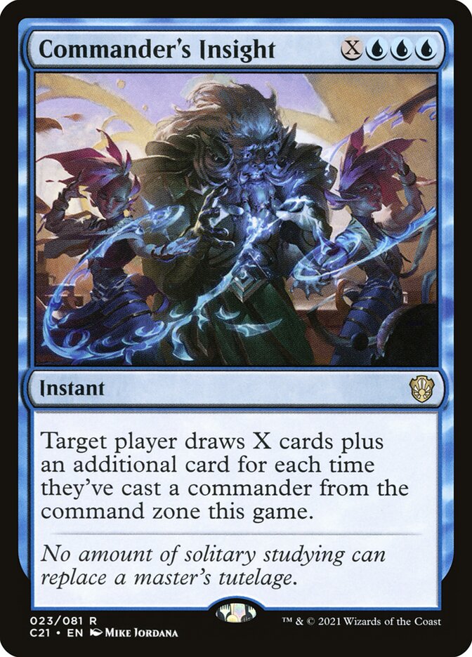 Visão do Comandante / Commander's Insight - Magic: The Gathering - MoxLand
