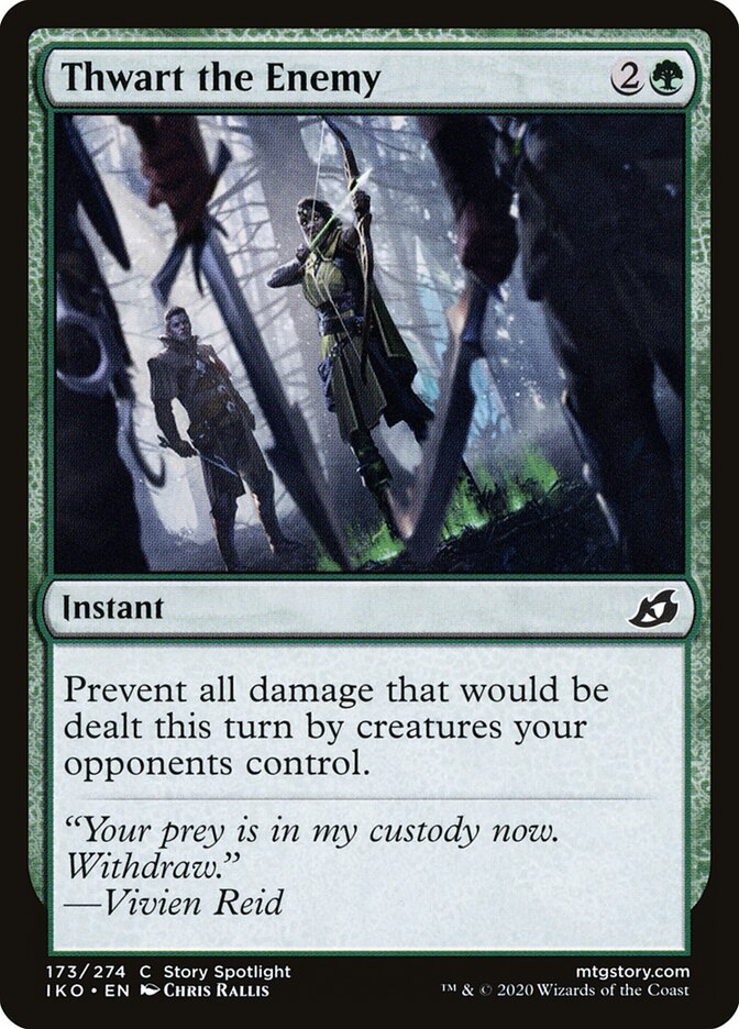 Frustrar o Inimigo / Thwart the Enemy - Magic: The Gathering - MoxLand