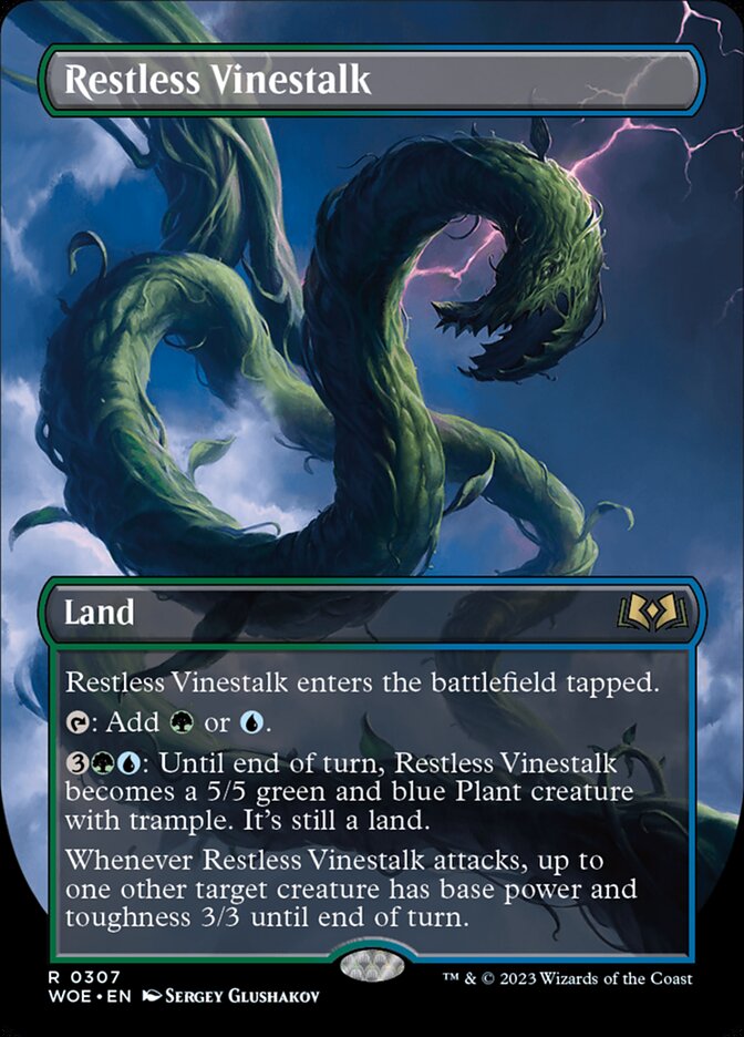 Vinhas Inquietas / Restless Vinestalk - Magic: The Gathering - MoxLand