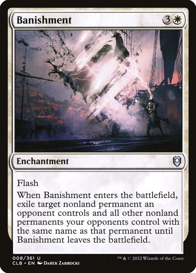 Banimento / Banishment - Magic: The Gathering - MoxLand