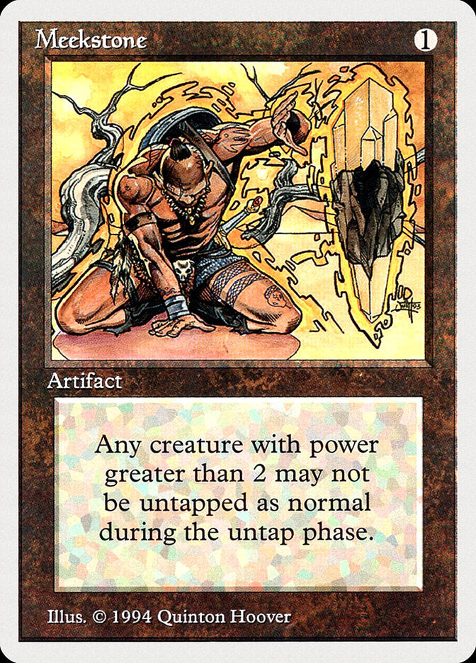 Pedra da Submissão / Meekstone - Magic: The Gathering - MoxLand