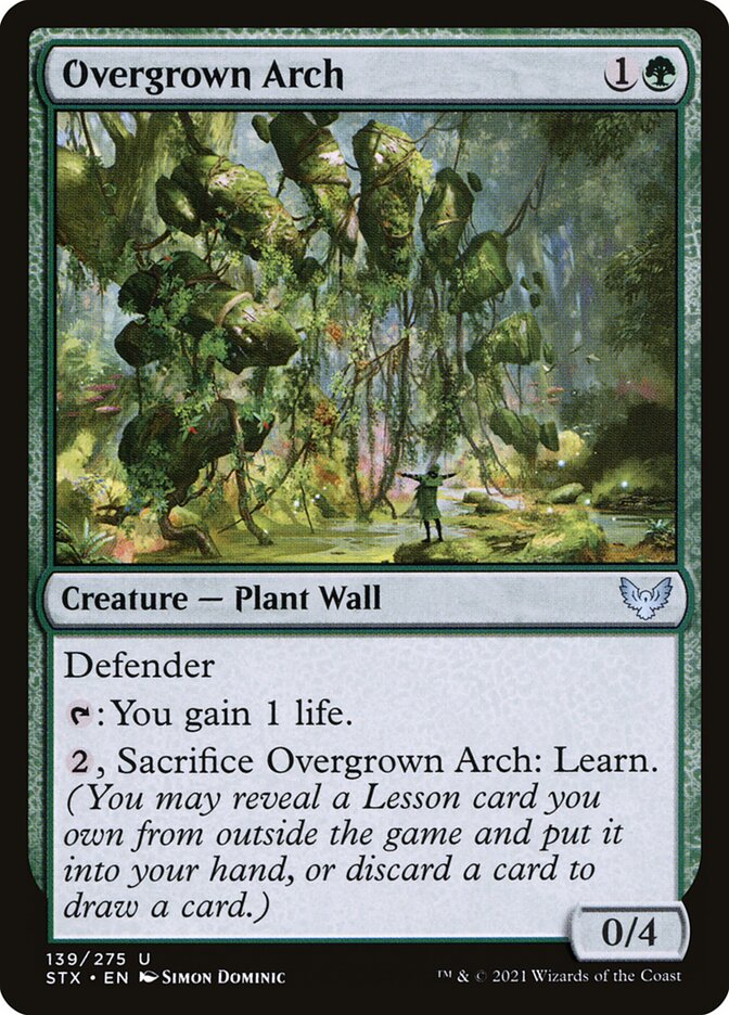 Arco Encoberto / Overgrown Arch - Magic: The Gathering - MoxLand
