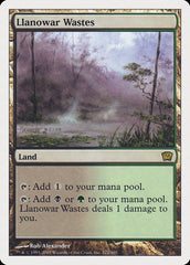 Regiões Agrestes de Llanowar / Llanowar Wastes - Magic: The Gathering - MoxLand
