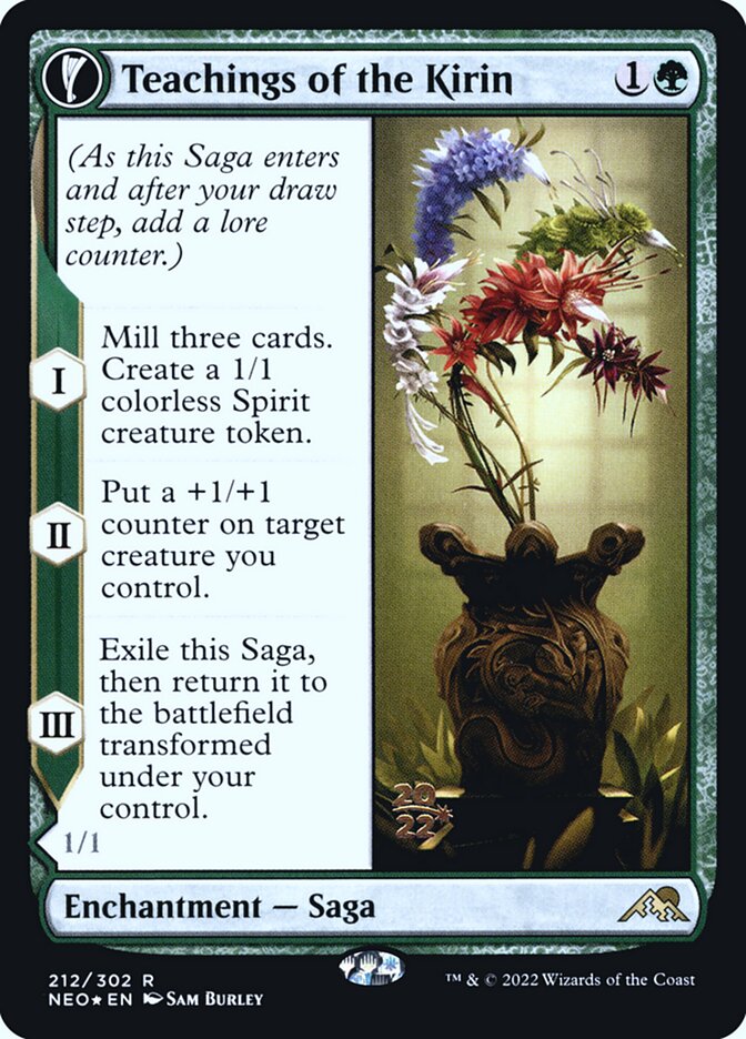 Ensinamentos dos Kirin / Teachings of the Kirin - Magic: The Gathering - MoxLand
