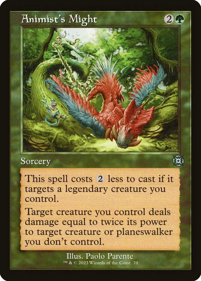 Força da Animista / Animist's Might - Magic: The Gathering - MoxLand