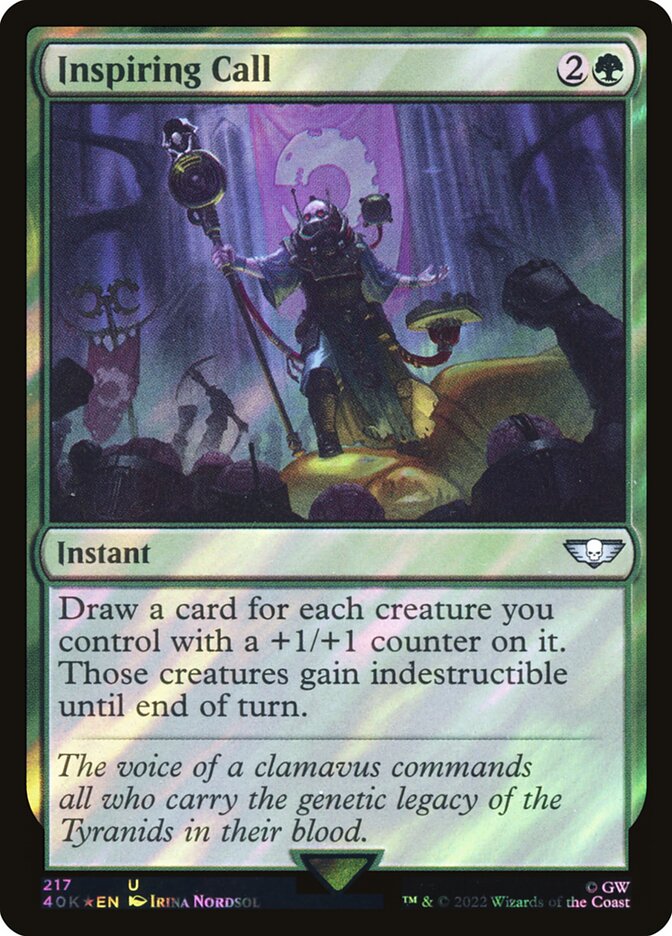 Chamado Inspirador / Inspiring Call - Magic: The Gathering - MoxLand