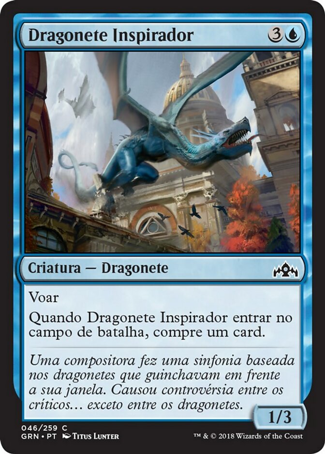 Dragonete Inspirador / Muse Drake - Magic: The Gathering - MoxLand