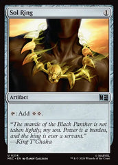 Anel Solar / Sol Ring - Magic: The Gathering - MoxLand