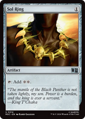 Anel Solar / Sol Ring - Magic: The Gathering - MoxLand