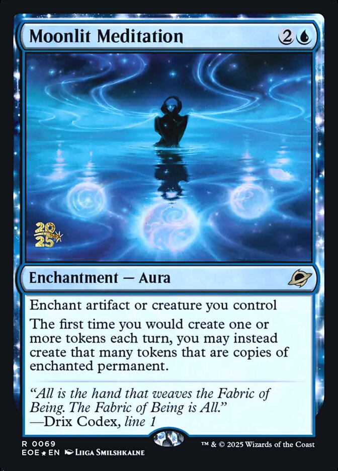 Moonlit Meditation - Magic: The Gathering - MoxLand