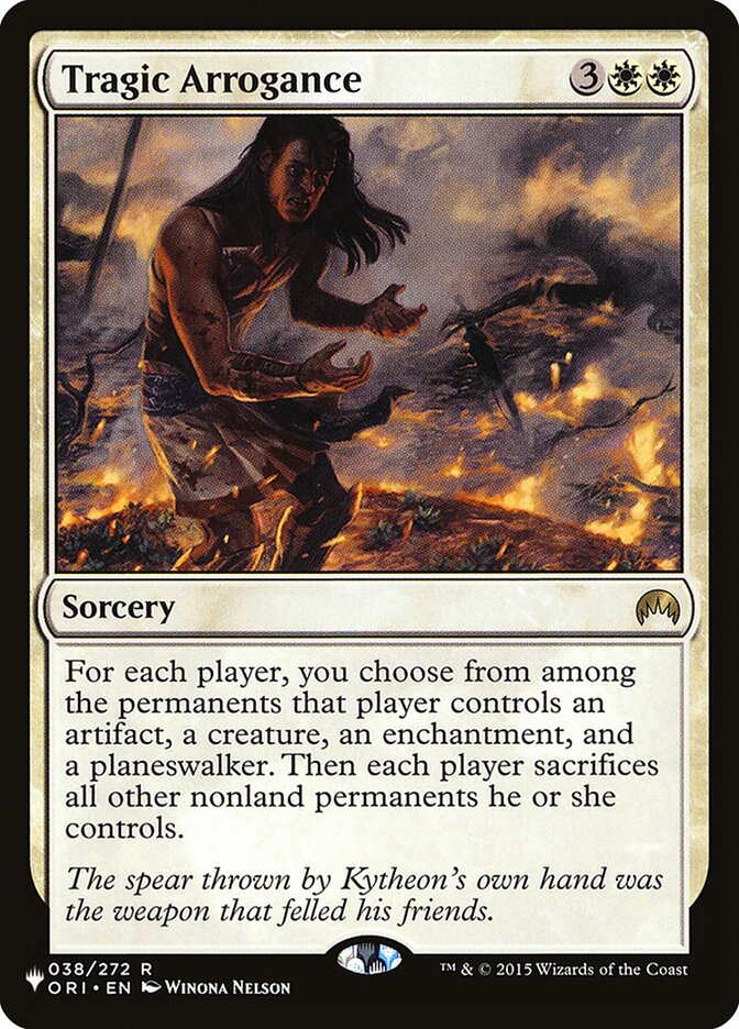 Arrogância Trágica / Tragic Arrogance - Magic: The Gathering - MoxLand