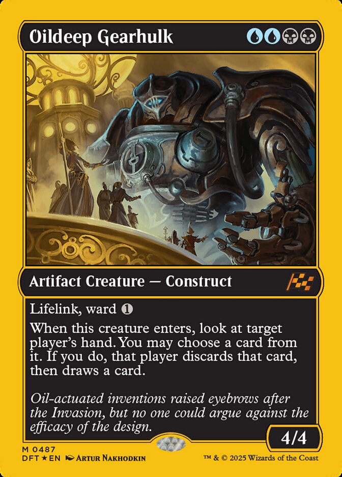 Mecanotitã do Petromotor / Oildeep Gearhulk - Magic: The Gathering - MoxLand
