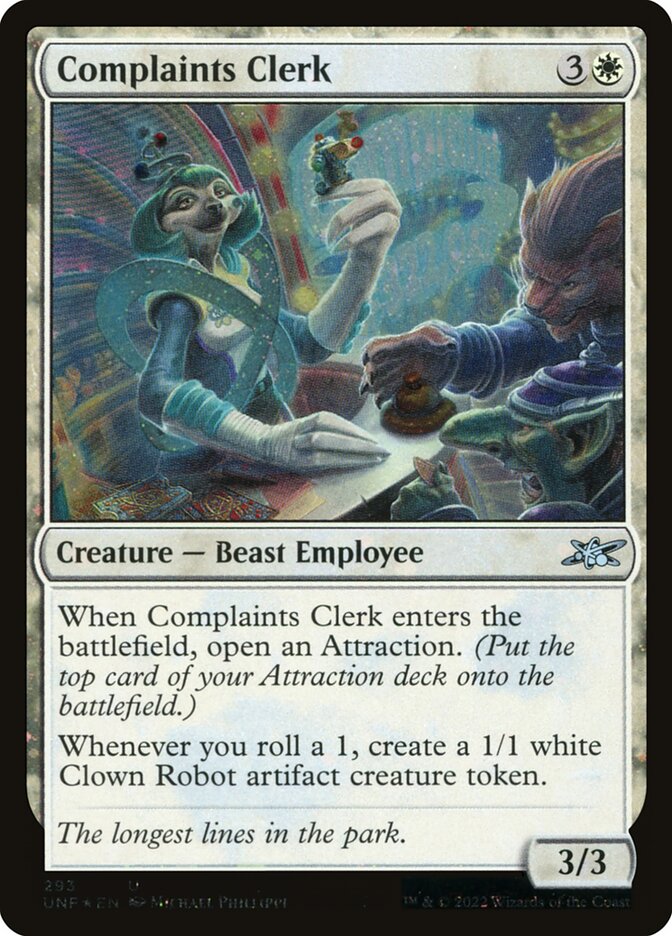 Complaints Clerk - Magic: The Gathering - MoxLand