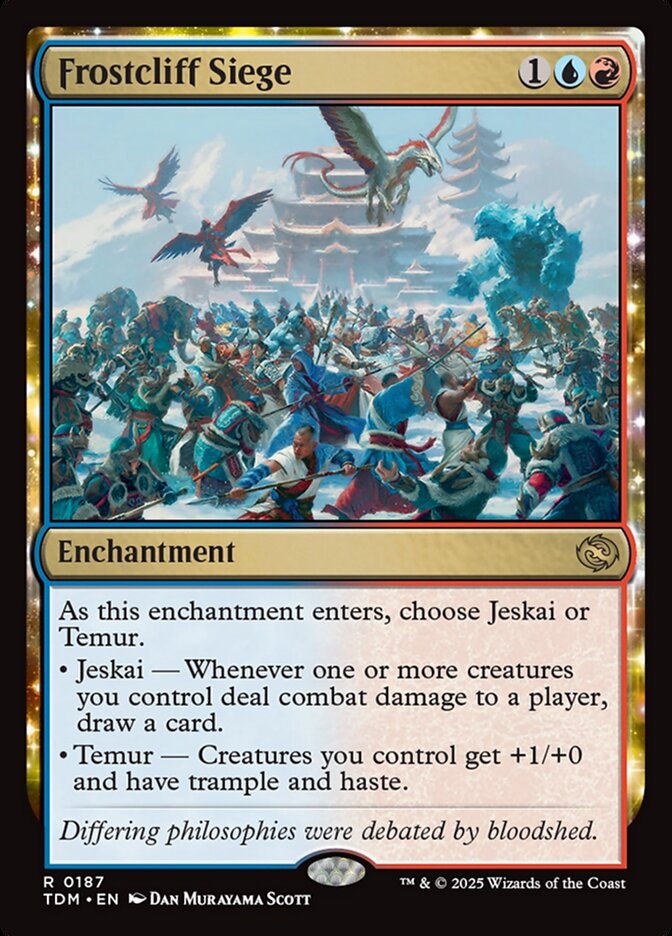 Cerco da Cordilheira Gélida / Frostcliff Siege - Magic: The Gathering - MoxLand