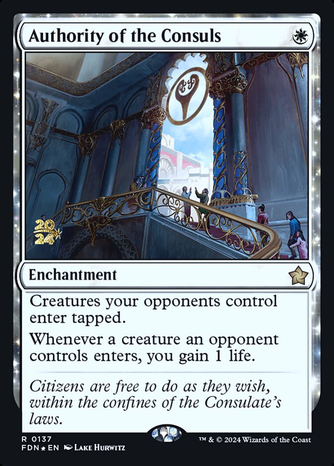 Autoridade dos Cônsules / Authority of the Consuls - Magic: The Gathering - MoxLand