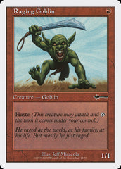Goblin Enfurecido / Raging Goblin - Magic: The Gathering - MoxLand
