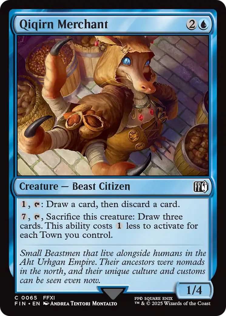 Mercador Qiqirn / Qiqirn Merchant - Magic: The Gathering - MoxLand