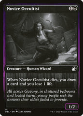 Ocultista Novata / Novice Occultist - Magic: The Gathering - MoxLand