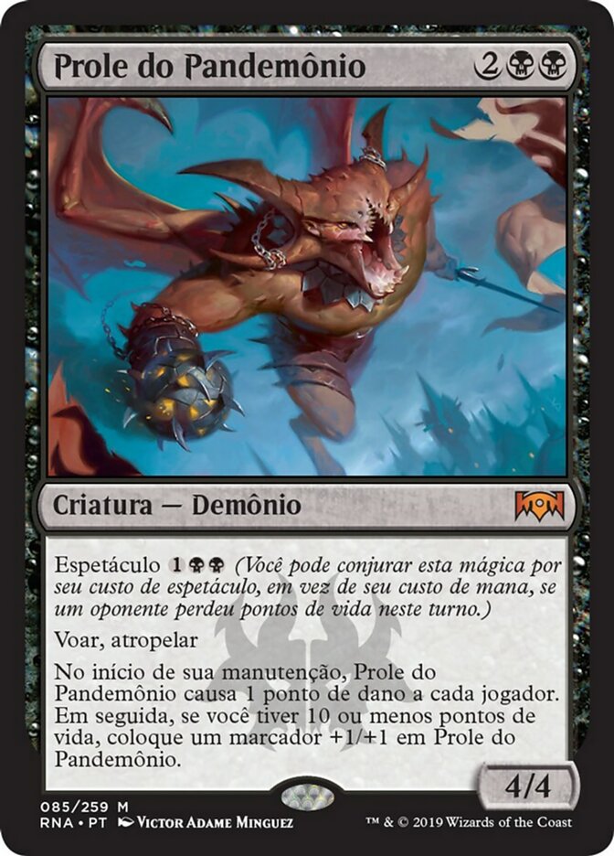 Prole do Pandemônio / Spawn of Mayhem - Magic: The Gathering - MoxLand