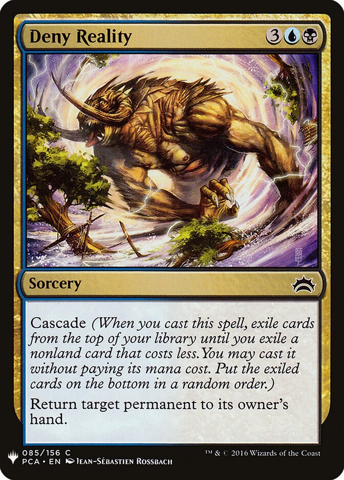Negar a Realidade / Deny Reality - Magic: The Gathering - MoxLand