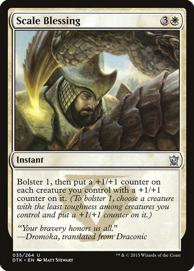 Bênção da Escama / Scale Blessing - Magic: The Gathering - MoxLand